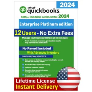 quickbooks desktop enterprise platinum edition lifetime license key